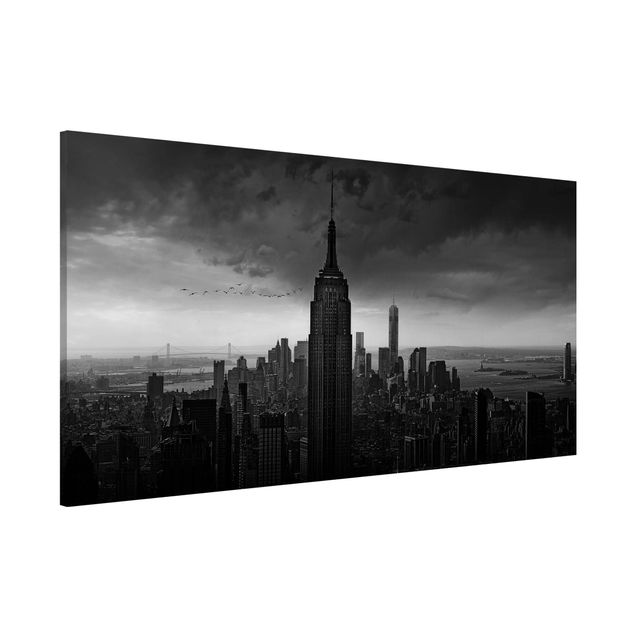Magnetic memo board - New York Rockefeller View
