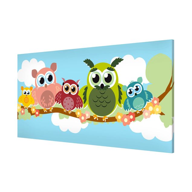 Magnetic memo board - No.CG216 Owlfamily