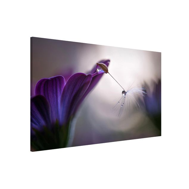 Magnetic memo board - Purple Rain