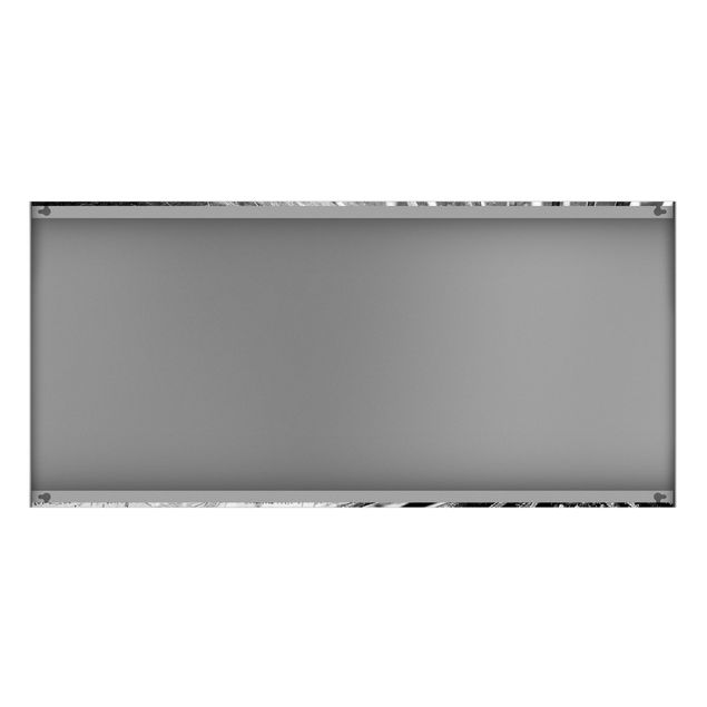 Magnetic memo board - Dandelion Black & White