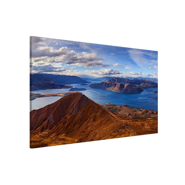 Magnetic memo board - Roys Peak In New Zealand