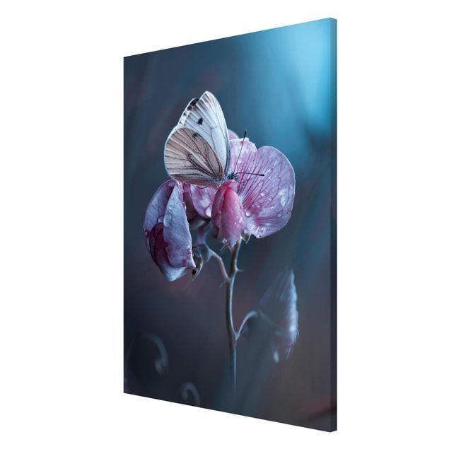Magnetic memo board - Butterfly In The Rain
