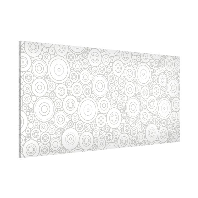 Magnetic memo board - Secession White Light Grey
