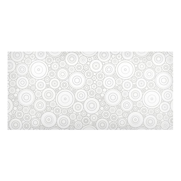 Magnetic memo board - Secession White Light Grey