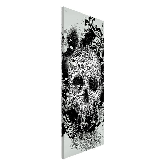 Magnetic memo board - Skull