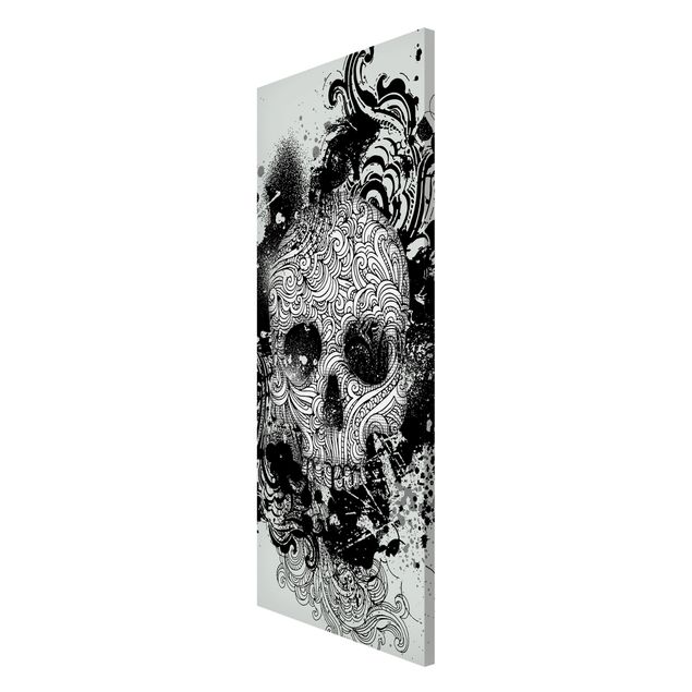 Magnetic memo board - Skull