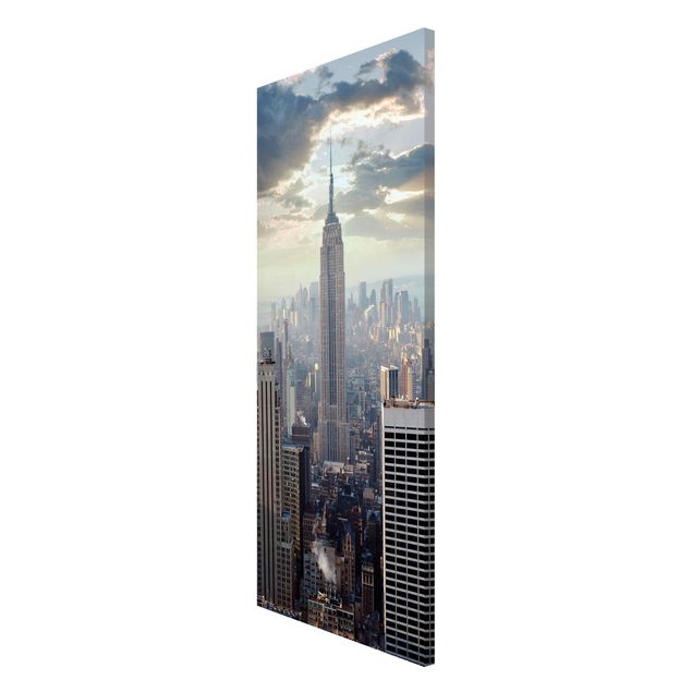 Magnetic memo board - Sunrise In New York