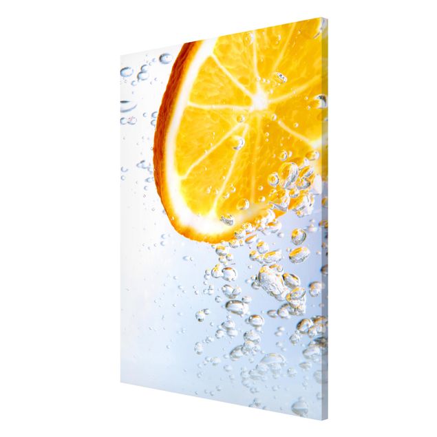 Magnetic memo board - Splash Orange