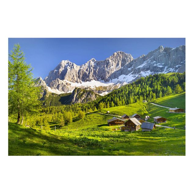 Magnetic memo board - Styria Alpine Meadow