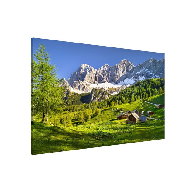 Magnetic memo board - Styria Alpine Meadow
