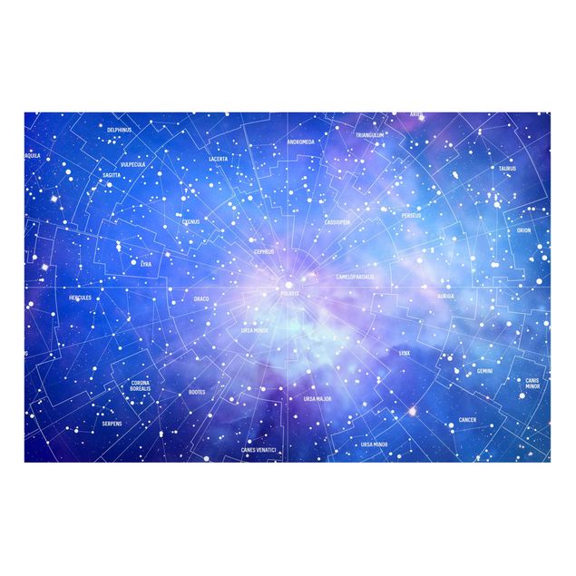 Magnetic memo board - Stelar Constellation Star Chart