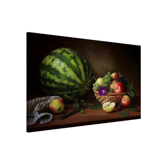 Magnetic memo board - Still Life With Melon