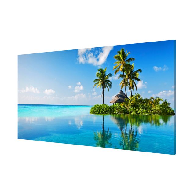 Magnetic memo board - Tropical Paradise