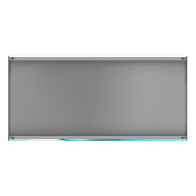 Magnetic memo board - Turquoise Design