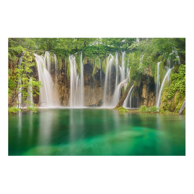 Magnetic memo board - Waterfall Plitvice Lakes