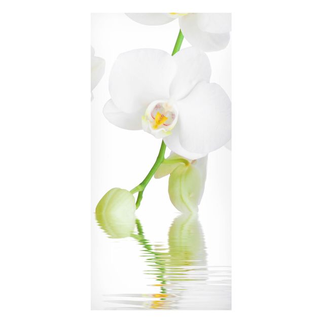 Magnetic memo board - Spa Orchid - White Orchid