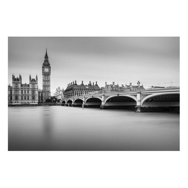Magnetic memo board - Westminster Bridge And Big Ben