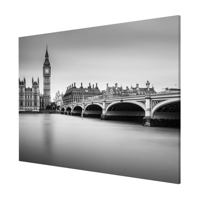 Magnetic memo board - Westminster Bridge And Big Ben