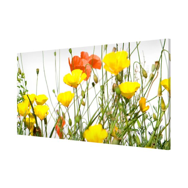 Magnetic memo board - Wild Flowers
