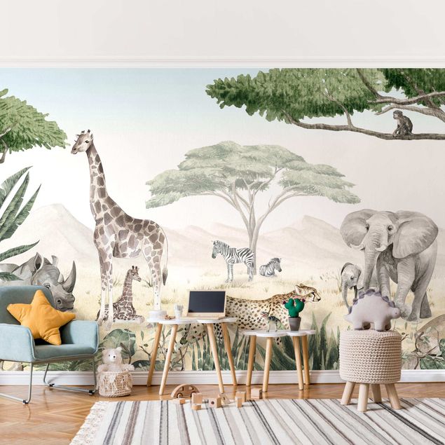 Wallpaper - Majestic animal world of the savannah