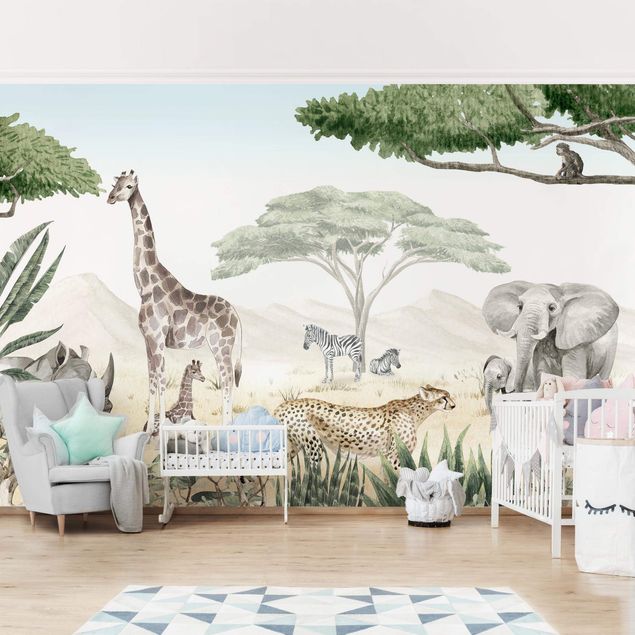 Wallpaper - Majestic animal world of the savannah