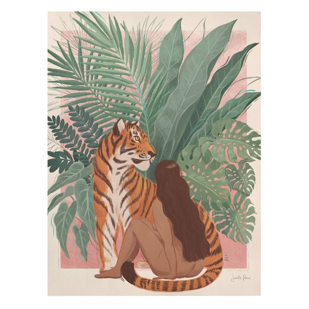 Canvas print - Majestic Wildcats II - Portrait format3:4