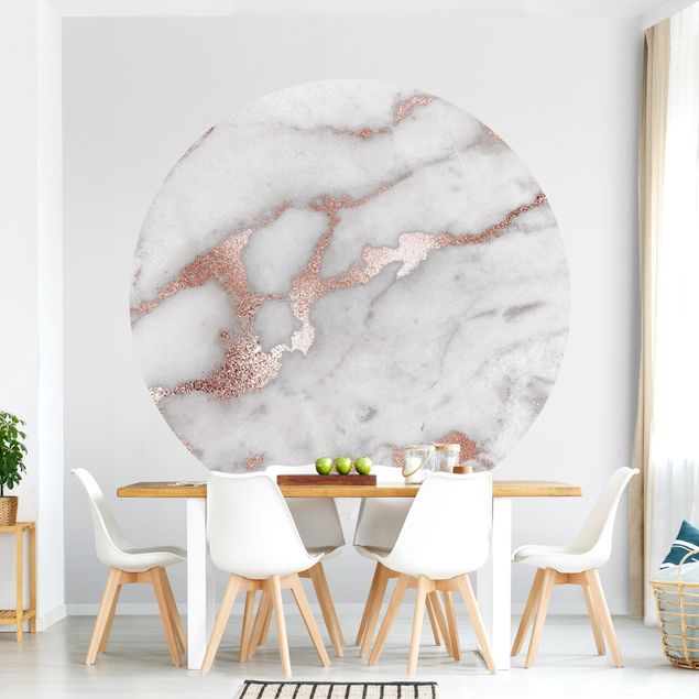Wallpapers Marble Look With Glitter