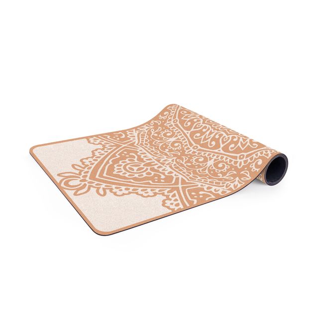 Yoga mat - Mandala Indian Ornament