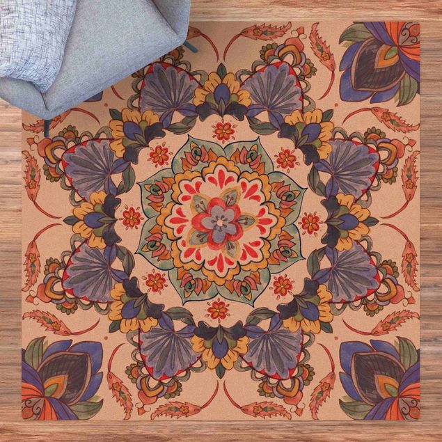 Modern rugs Mandala Meditation Hartha