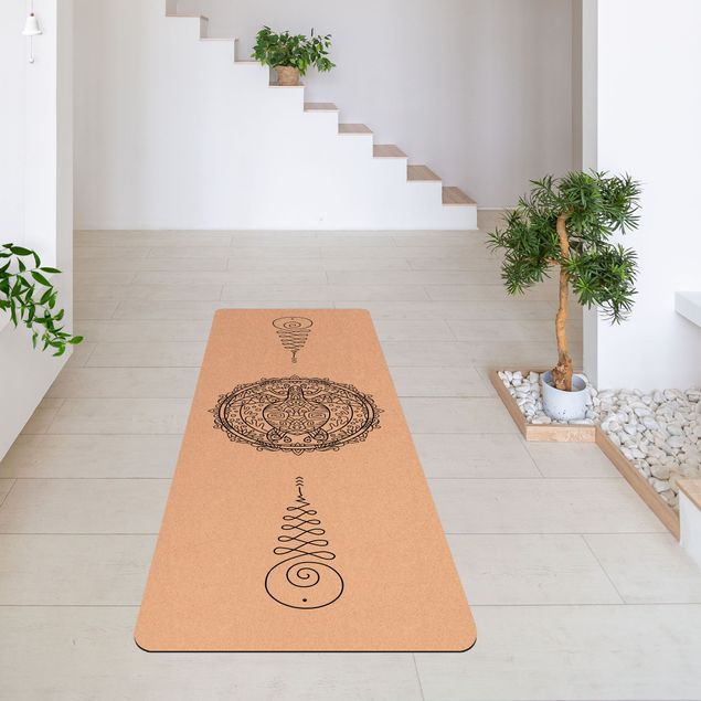 Yoga mat - Mandala Turtle