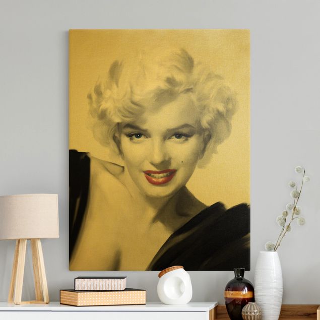 Print on canvas - Marilyn On Sofa