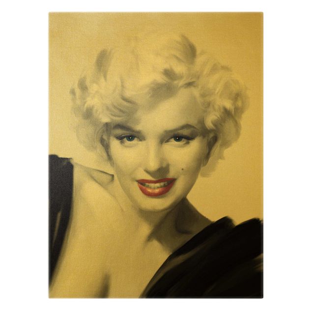 Print on canvas - Marilyn On Sofa