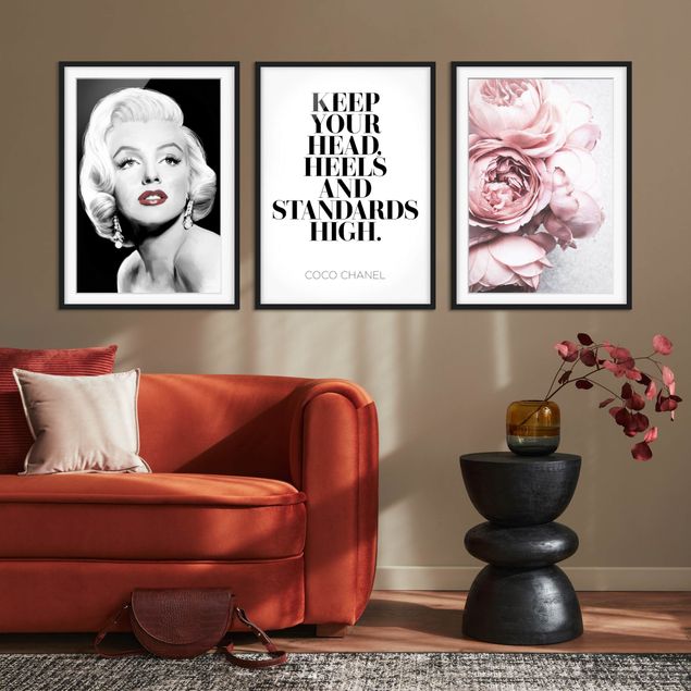 Gallery Walls - Marilyn With Peonies