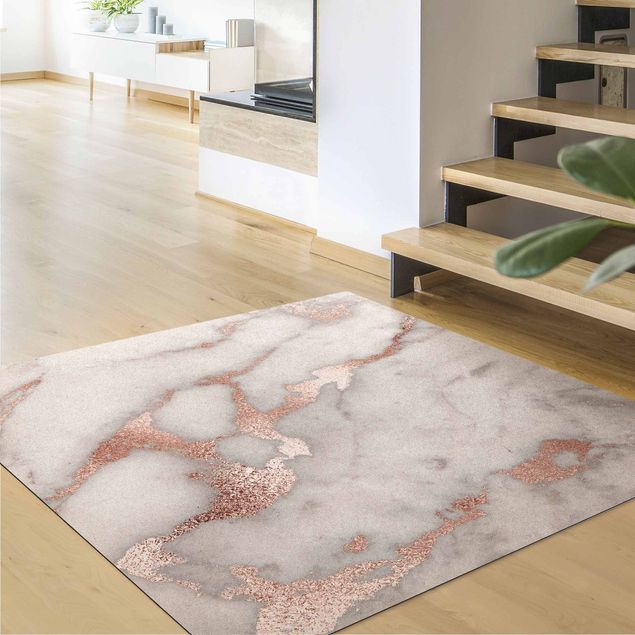 modern abstract rug Marble Optics With Glitter