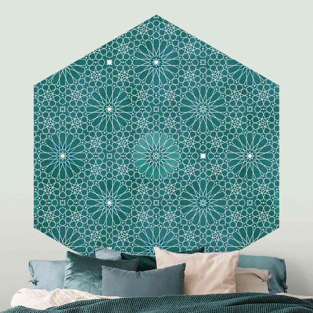 Wallpapers Moroccan Flower Pattern