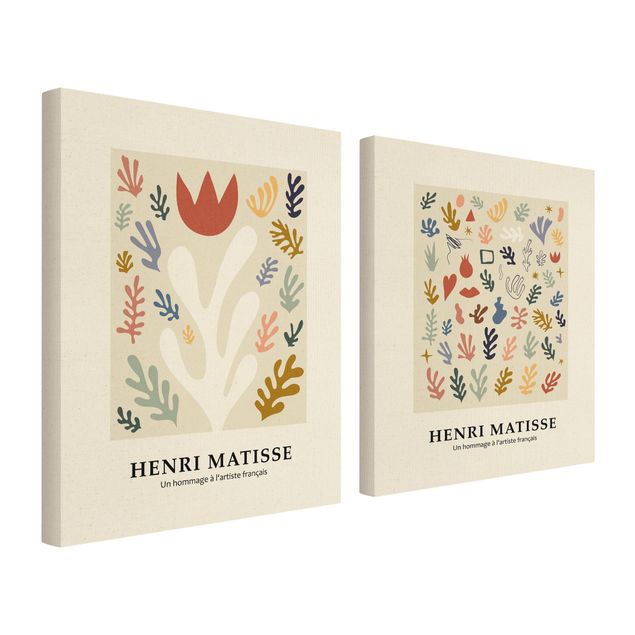 Print on canvas - Matisse Homage - Magnificent Plants
