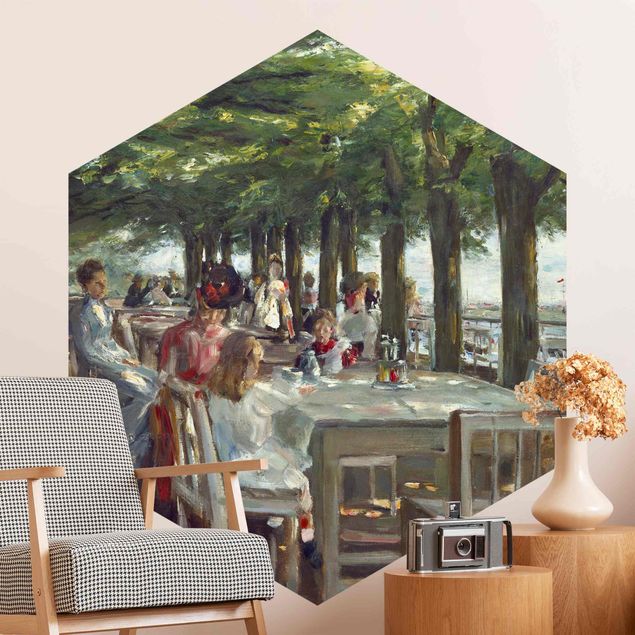 Wallpapers Max Liebermann - The Restaurant Terrace Jacob