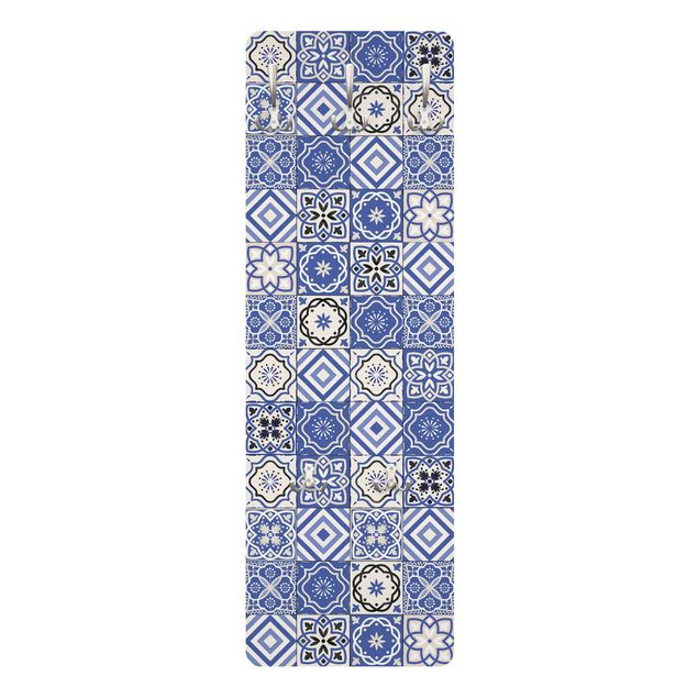 Coat rack patterns - Mediterranean Tile Pattern