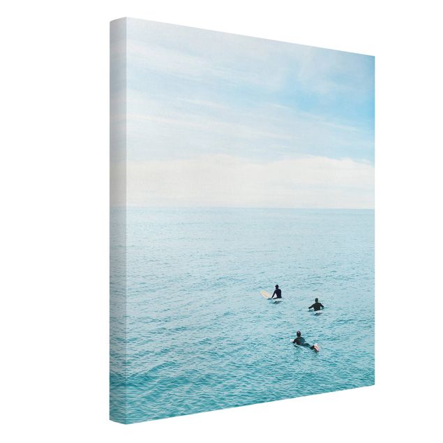 Canvas print - Calm Seas - Portrait format 3:4