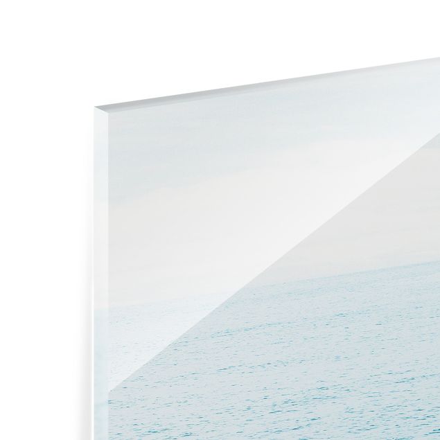 Glass print - Calm Seas