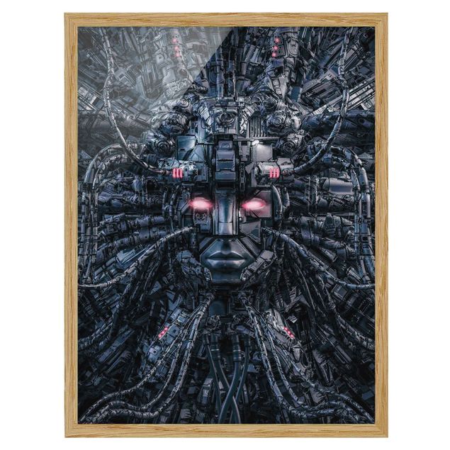 Framed poster|Human Machine