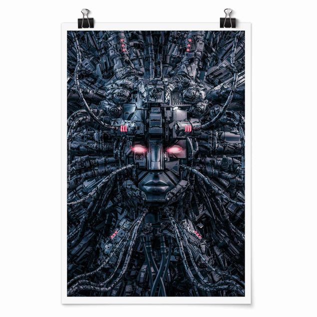 Poster art print - Human Machine
