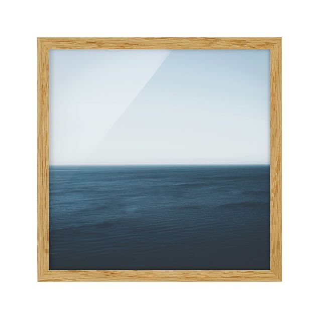Framed poster - Minimalistic Ocean