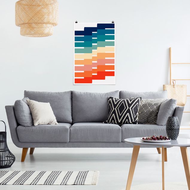 Poster - Modern Rainbow Geometry