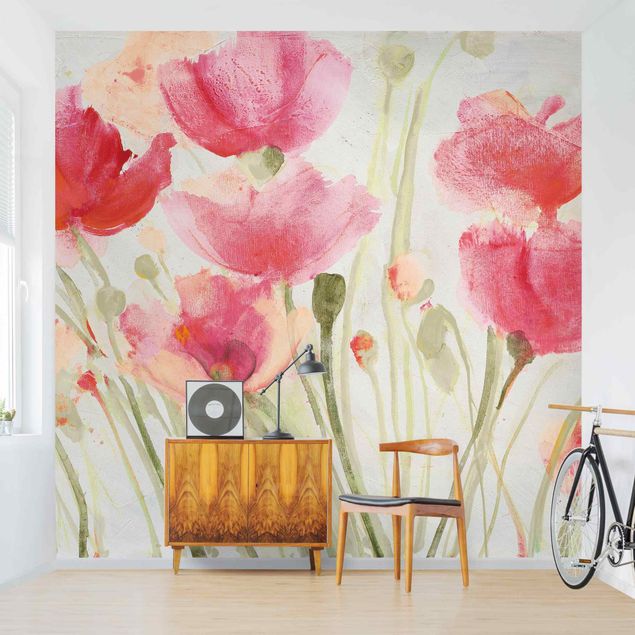 Wallpaper - Poppies In Summer Wind