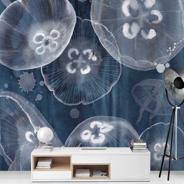 Wallpaper - Moon Jellyfish II