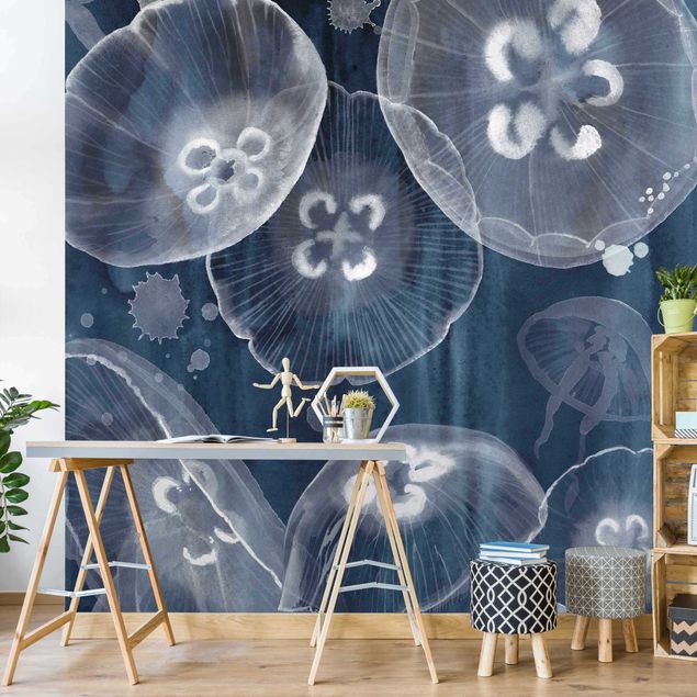 Wallpaper - Moon Jellyfish II