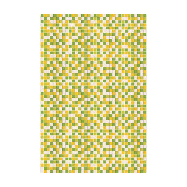 Cork mat - Mosaic Tiles Spring Set - Portrait format 2:3