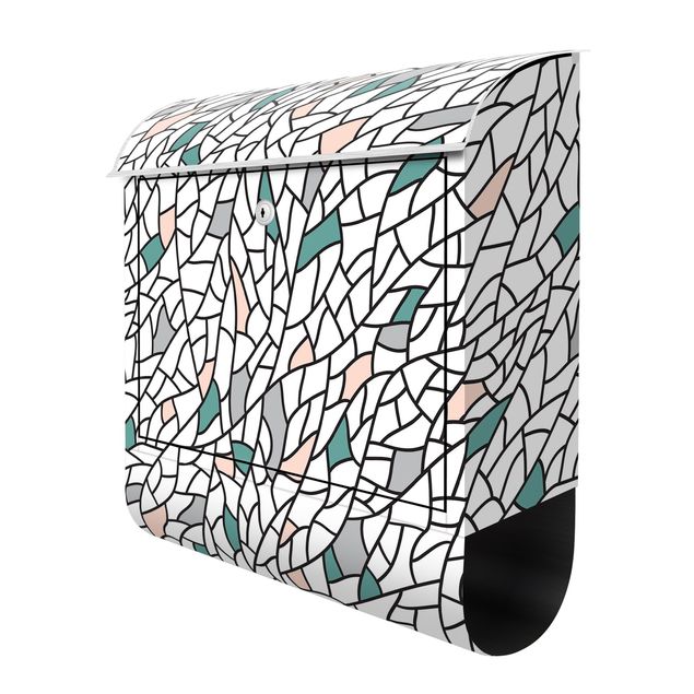 Letterbox - Mosaic Lines Pattern Pastel