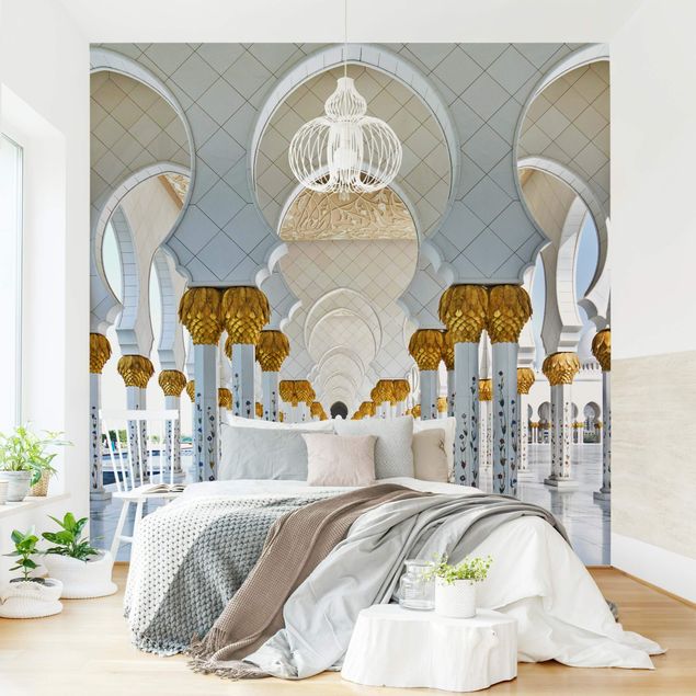 Wallpaper - Mosque In Abu Dhabi